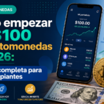 Cómo empezar con $100 en criptomonedas en 2026: guía completa para principiantes