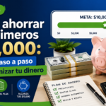Cómo ahorrar tus primeros $10,000: método paso a paso para organizar tu dinero