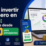 Cómo invertir tu dinero en 2026: opciones desde $50 para principiantes